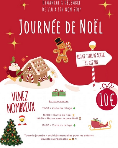 Journée de Noël au refuge